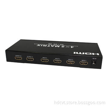 4 x 2 HDMI 1.4 Matrix, 4K x 2K, 3D